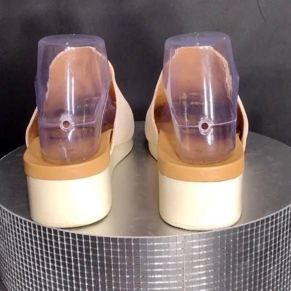 Lucky brand Elegant Cream Women's Slip-On Shoes size 8 pre owned Exellent - Picture 4 of 14